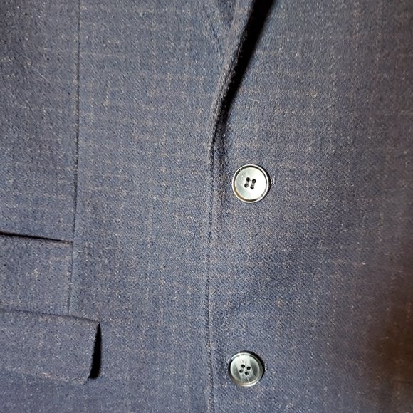 Men's Black Sport Coat Blazer Jacket by Selected / Homme Identity 41 - Picture 8 of 10